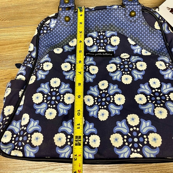 NEW Petunia Pickle Bottom Sashy Satchel in Classic Cornflower - Picture 9 of 13